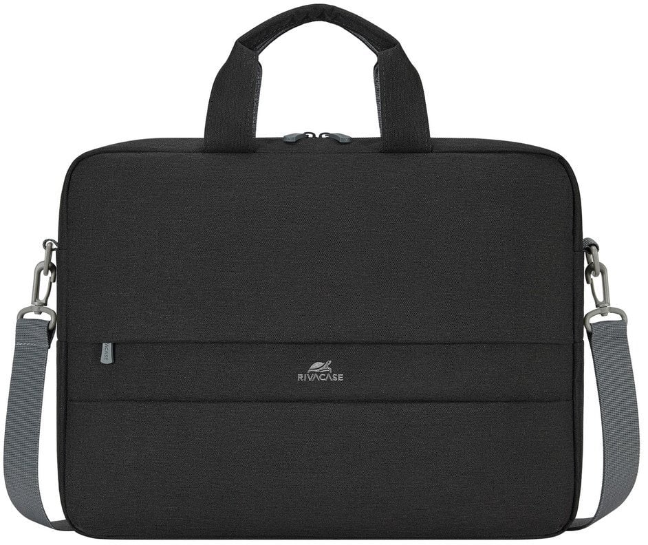 Çantë laptopi Rivacase Prater 7532, 15.6", xhep për aksesorë, e zezë