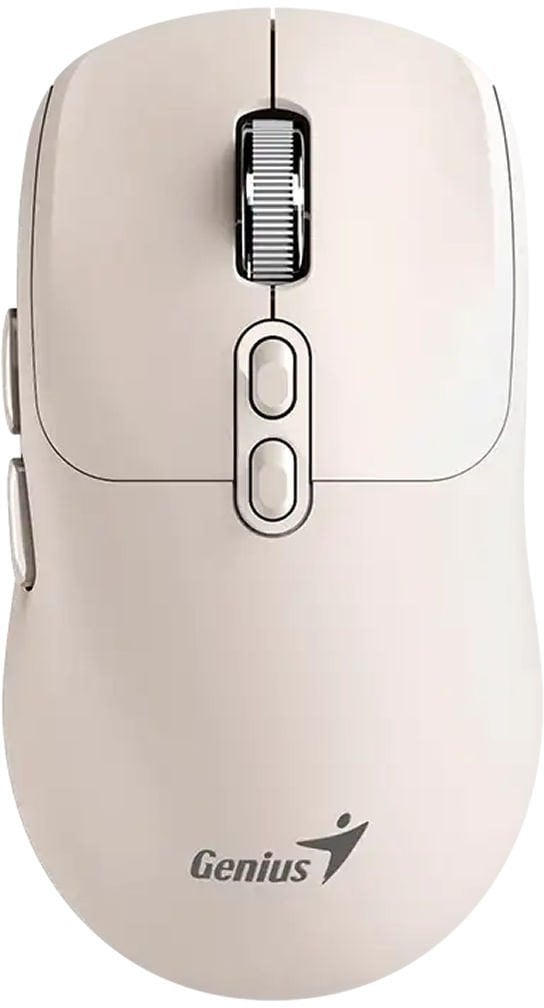 Mouse wireless Genius NX-8080S BT, 1600DPI, Bluetooth, bezhë