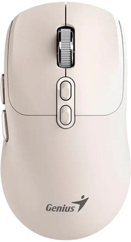 Mouse wireless Genius NX-8080S BT, 1600DPI, Bluetooth, bezhë