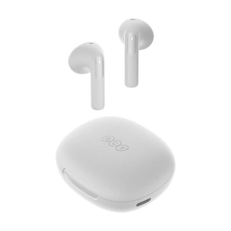 Kufje wireless QCY AilyBuds E20 HT13, TWS, me ANC, të bardha