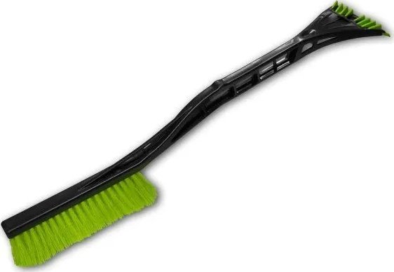 Furçë dëbore me kruese Bradas Classic, dorezë e gjatë, plastikë rezistente, shumëngjyrëshe