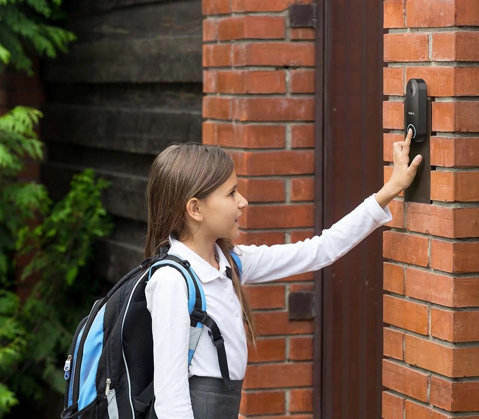 Zile dere Reolink Video Doorbell WiFi, 2K+, e zezë