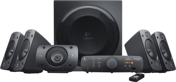 [OUTLET] Altoparlantë Logitech Z906 , 5.1, të zinj