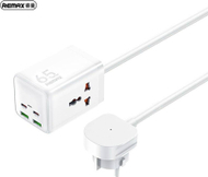 Zgjatës karikues Remax RP-U157 GaN, 65W, 2x USB 2x USB-C, i bardhë