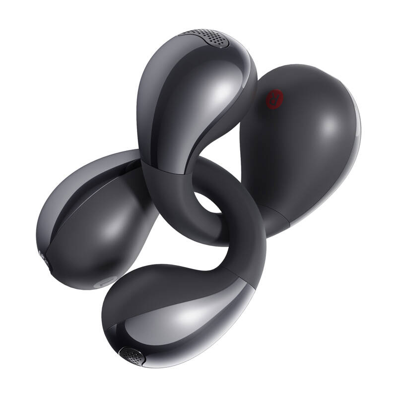 Kufje pa tela QCY Crossky C30, Bluetooth 5.4, audio hapësinore, të zeza