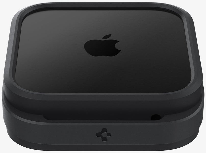 Mbajtëse silikoni Spigen Silicone Fit, për Apple TV 4K 3rd Gen 2022, e zezë