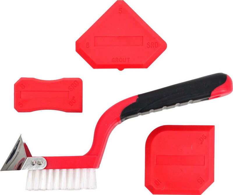 Set për mbushje dhe silikon AWTools, 4 copë