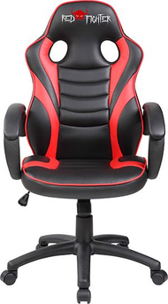 Karrige gaming Red Fighter C6, për fëmijë, e zezë e kuqe