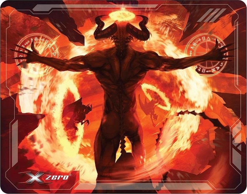 Mauspad Vakoss X-ZERO, L, i kuq