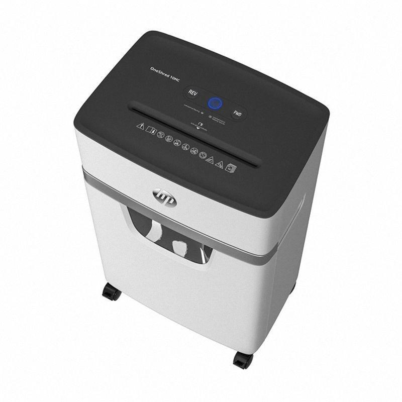 Makinë shkatërrimi dokumentesh HP OneShred 10MC, P-5, 350W, e bardhë