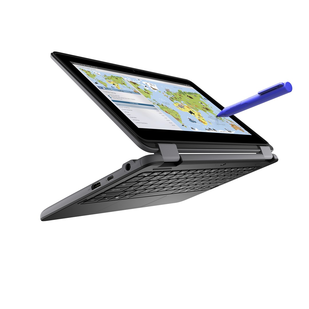 Laptop DELL Latitude 3120, 11.6", Intel Pentium Silver N6000, 8GB RAM, 128GB SSD, i hirtë
