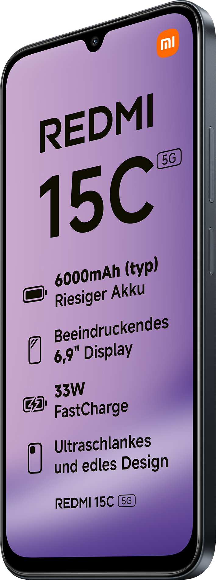 Telefoni Xiaomi Redmi 15C, 128GB, 5G, i zi