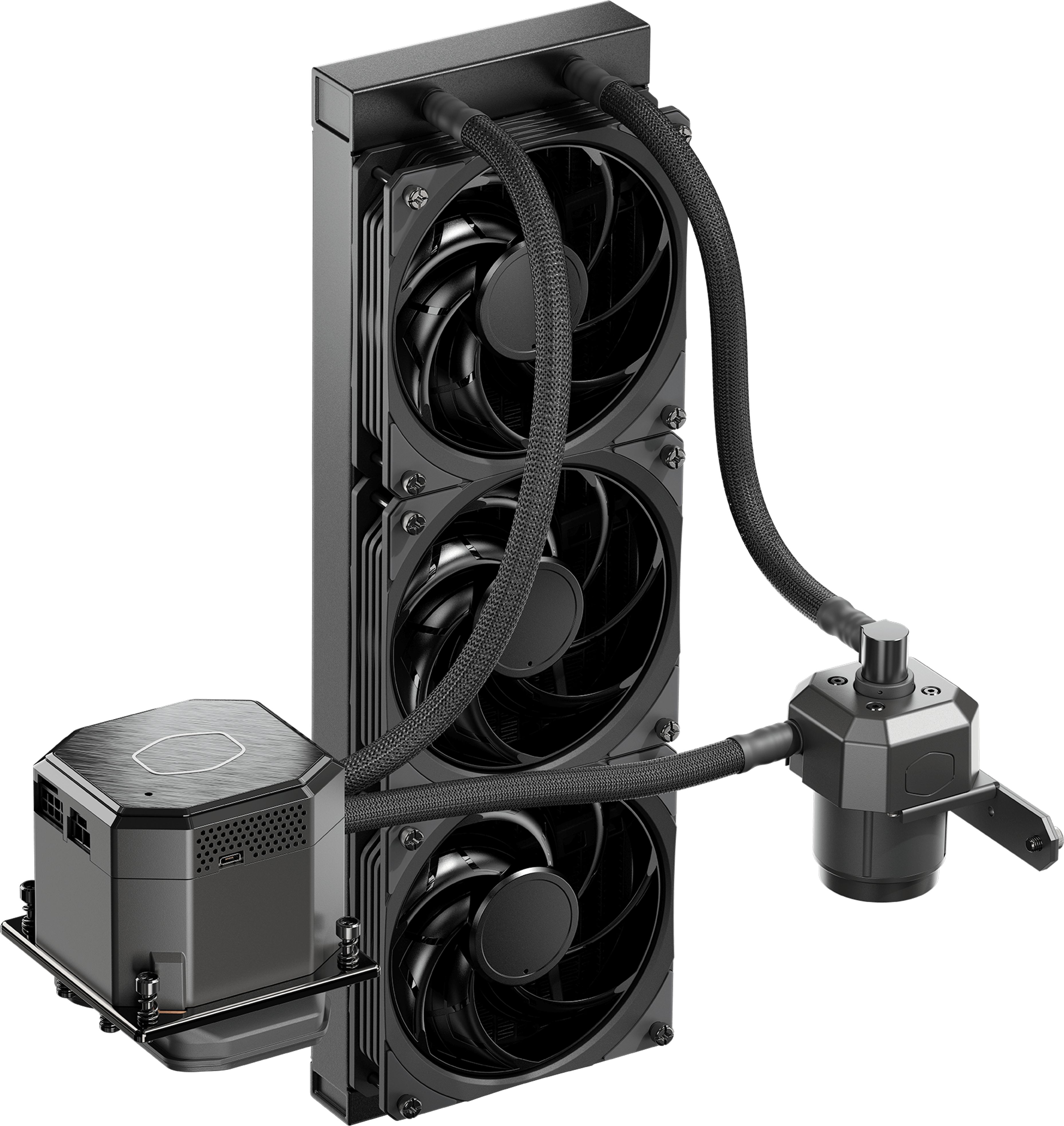 Ftohës CPU AIO Cooler Master MasterLiquid 360 Sub Zero, radiator 360 mm, Intel LGA 1200, i zi