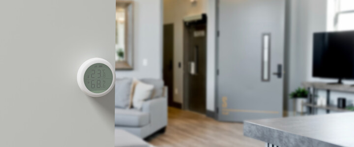 Sensor i mençur i temperaturës dhe lagështisë Tesla Smart Sensor 