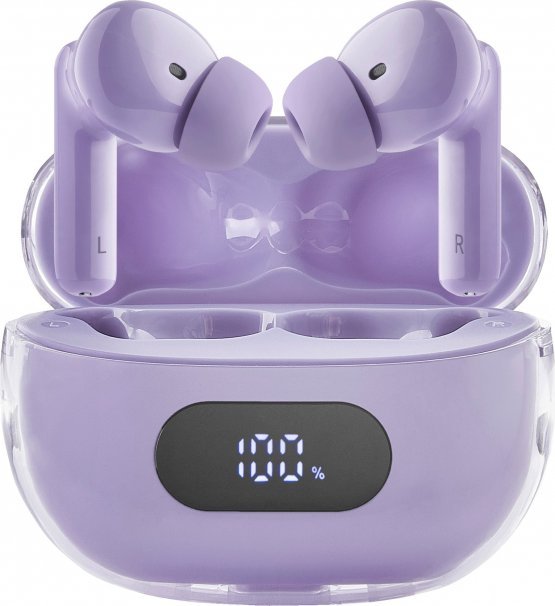 Kufje wireless Intenso Buds Plus TWS, Bluetooth 5.4, ENC, vjollcë