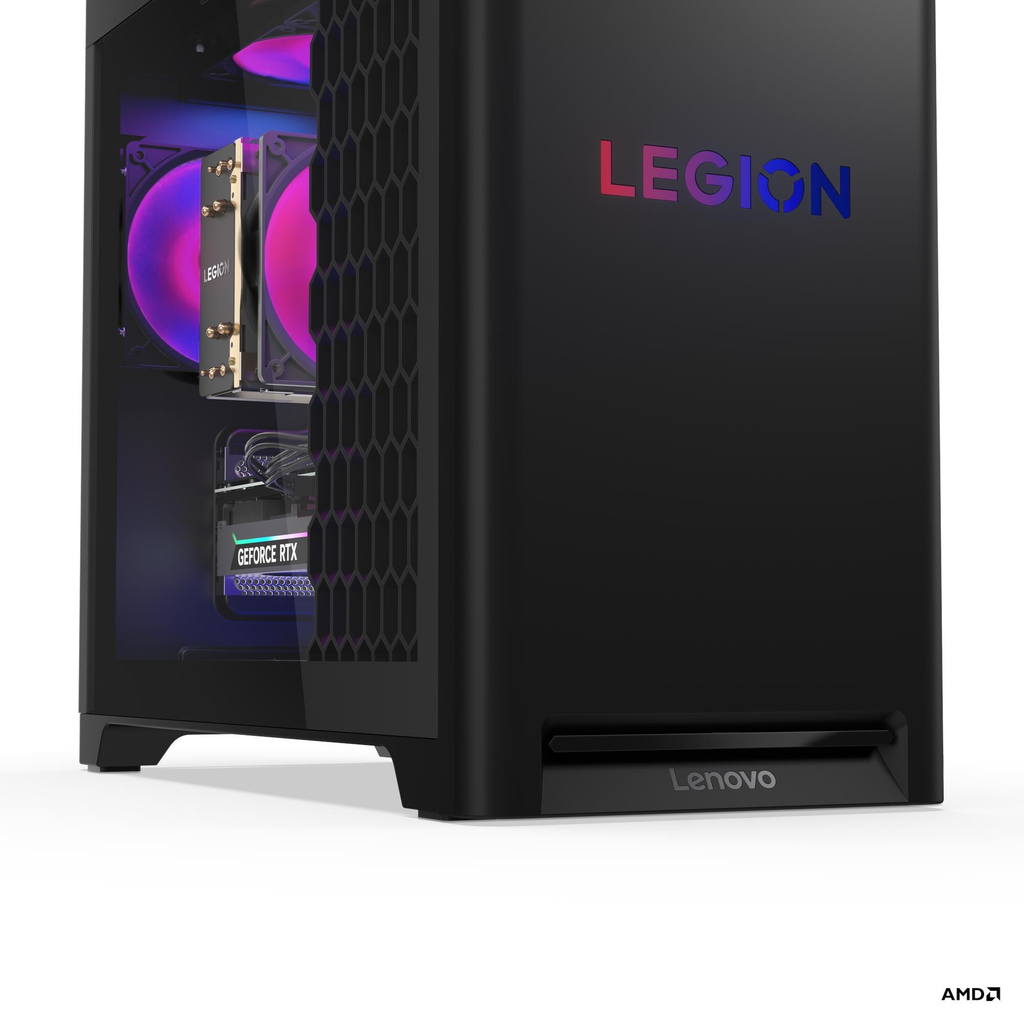 Kompjuter gaming Lenovo Legion T5 30L, Ryzen 7 7700X, 32GB RAM, 1TB SSD, RTX 5070, i zi