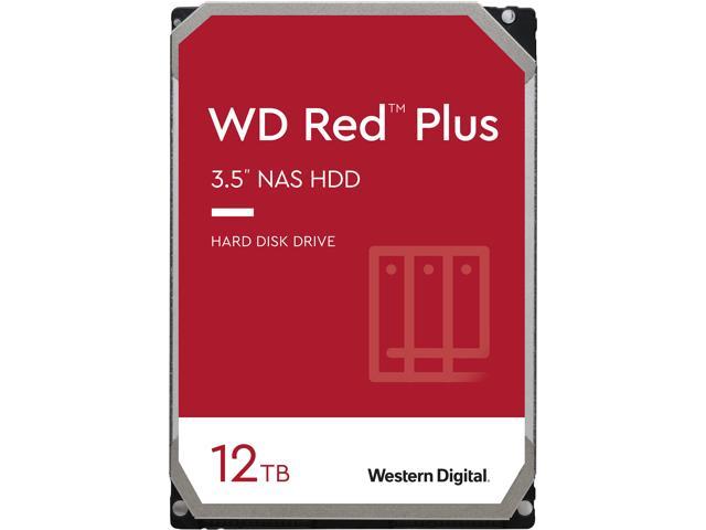 Hard disk i brendshëm WD Red Plus, 12TB, NAS, i kuq