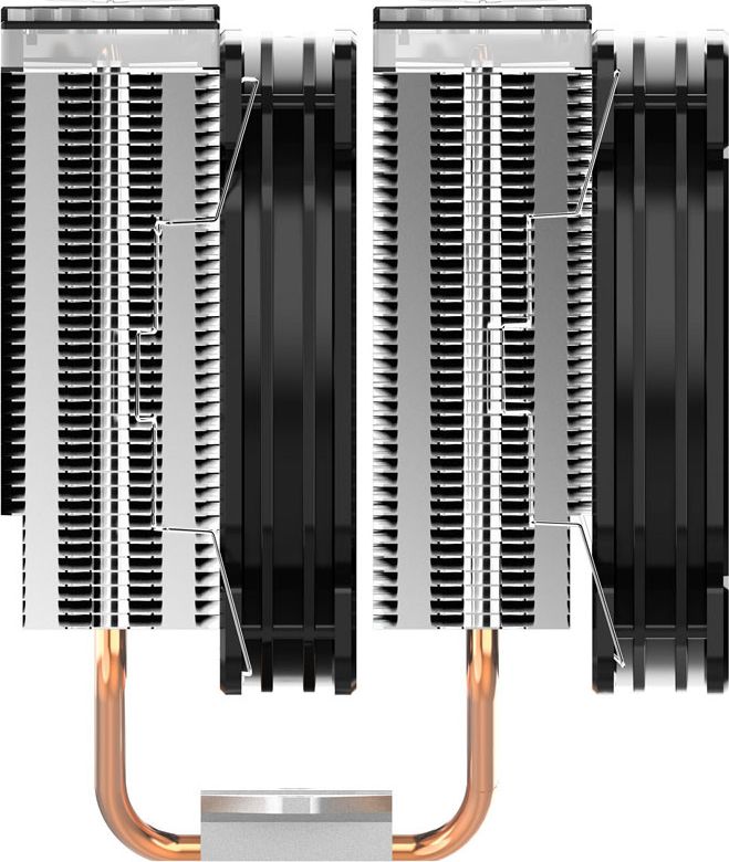 Ftohës procesori Jonsbo CR-2000 GT ARGB, dual tower, 2x 120mm PWM, i zi