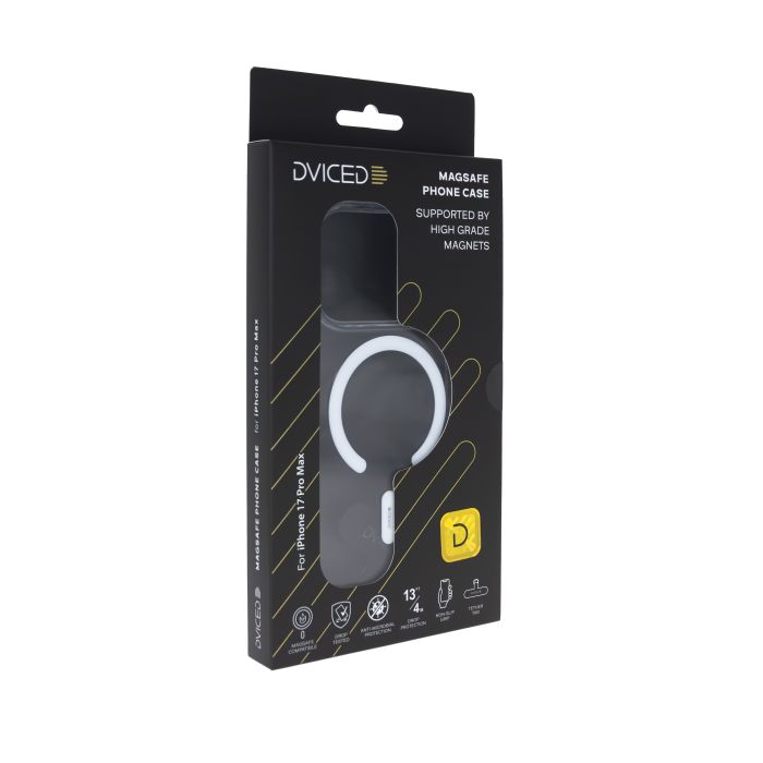 Dviced MagSafe iPhone 17 Pro Max Clear Case C, White