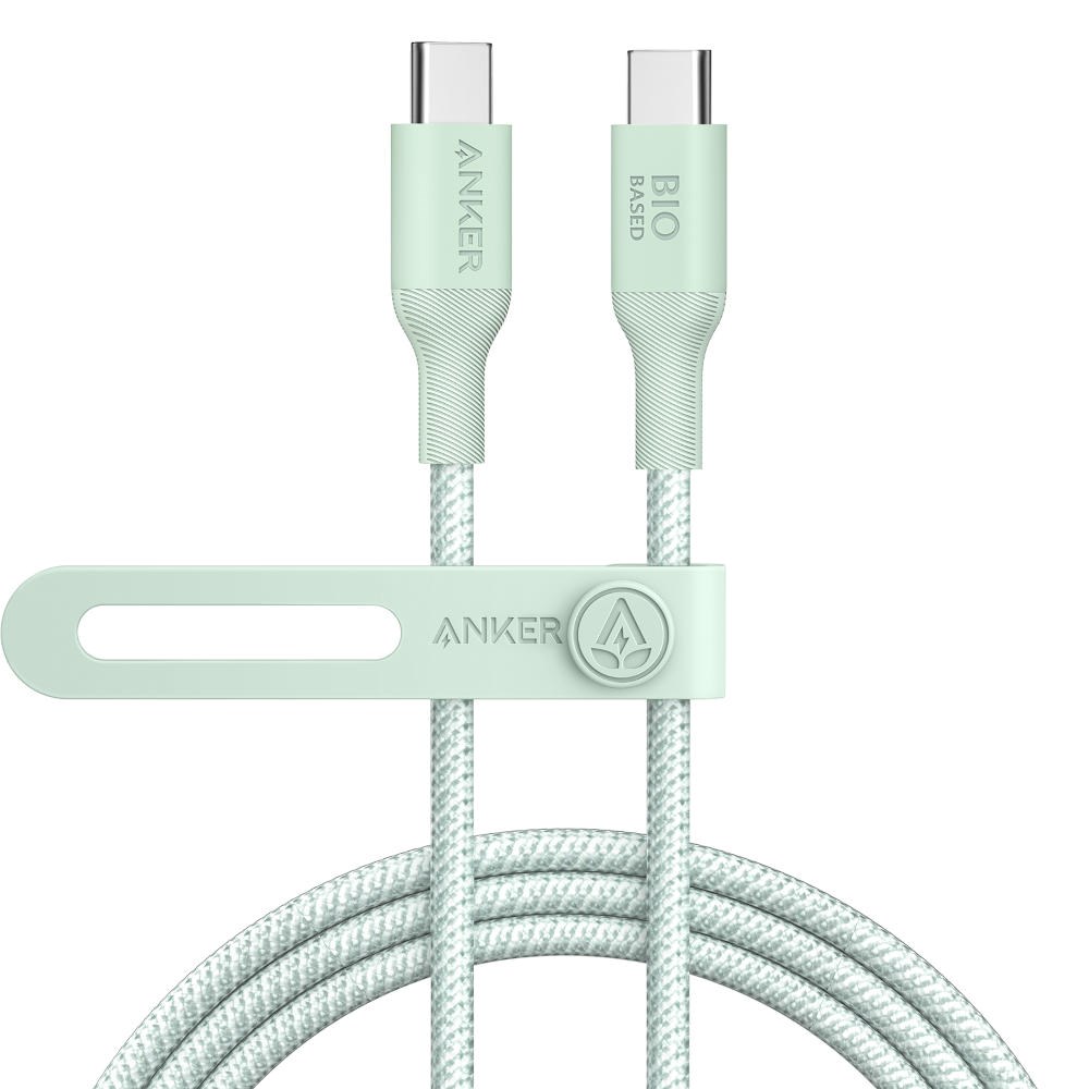 Kabllo Anker, USB-C / USB-C, 1.8 m, e gjelbër