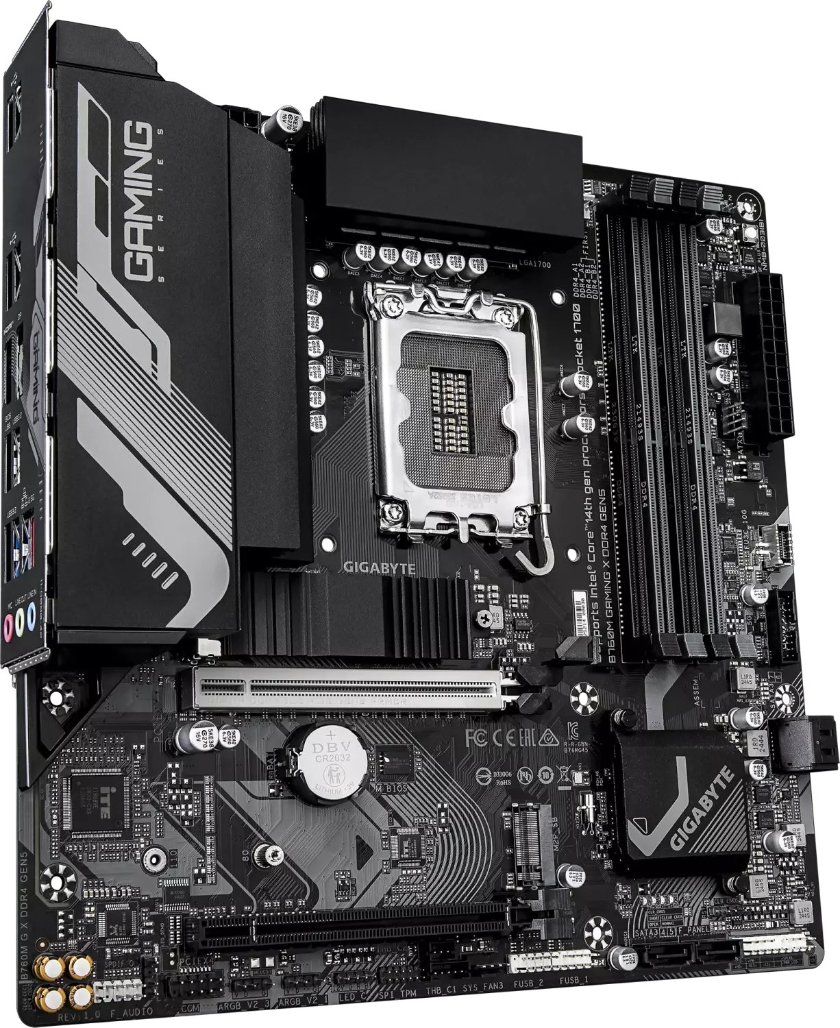 Pllakë amë GIGABYTE B760M Gaming X DDR4, Intel LGA1700, B760, Micro ATX