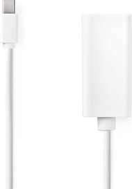 Kabllo Nedis Mini DisplayPort në HDMI, DisplayPort 1.2, 0.20m, e bardhë
