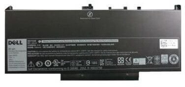 Bateri laptopi Dell, 55Wh, 4 qeliza, lithium ion, e zezë