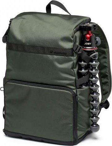 Çantë shpine fotografike Manfrotto Street Backpack, për DSLR, për laptop 14", gri e gjelbër