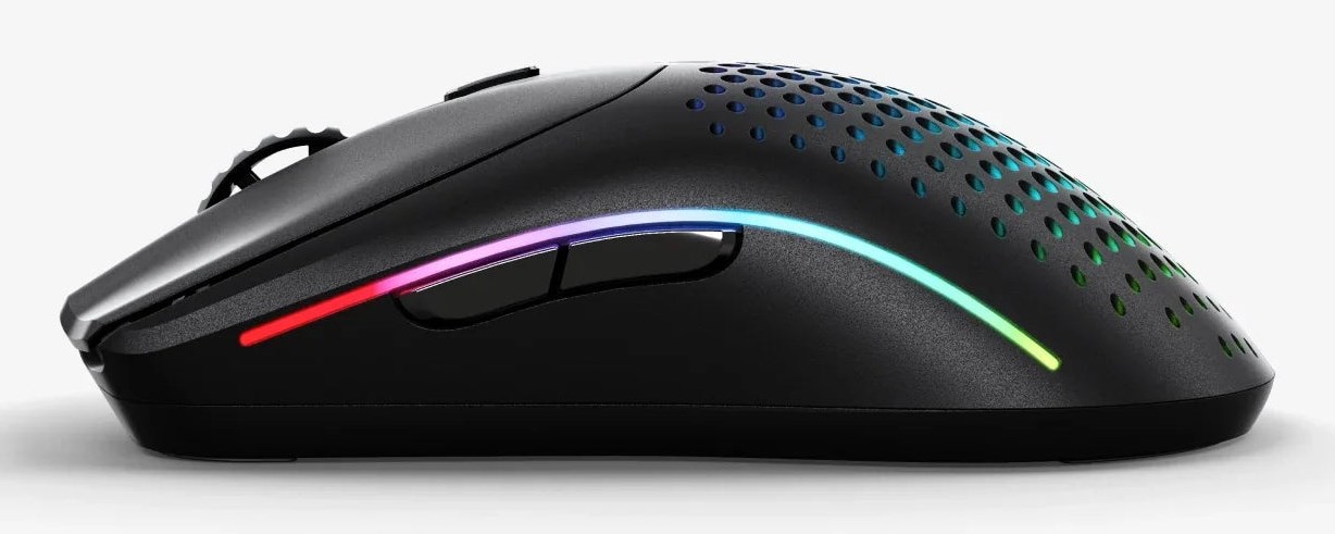 Maus gaming Glorious Model O 2 Wireless, RGB, optik, i zi matte