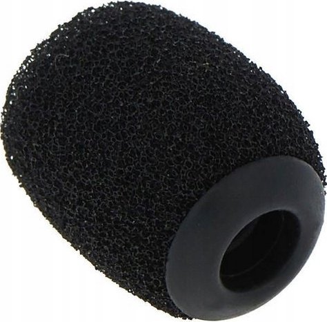 Filtër pop për mikrofon lavalier Rode WS-LAV, për mbrojtje nga era, i zi