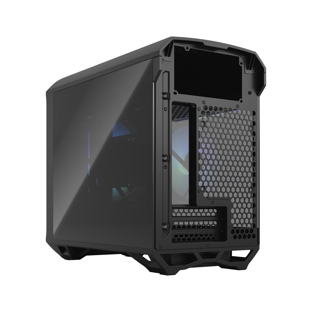 Kasë Fractal Design Torrent Nano RGB Black TG Light Tint, e zezë