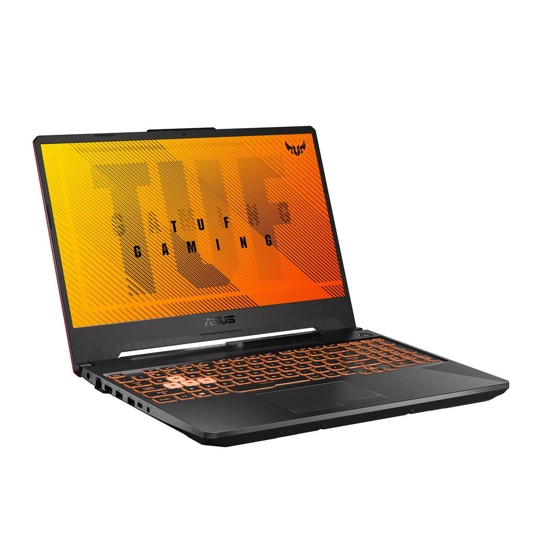 Laptop ASUS TUF Gaming, 15.6", AMD Ryzen 5 4600H, 8 GB RAM, 512 GB SSD, NVIDIA GeForce RTX 3050, i zi