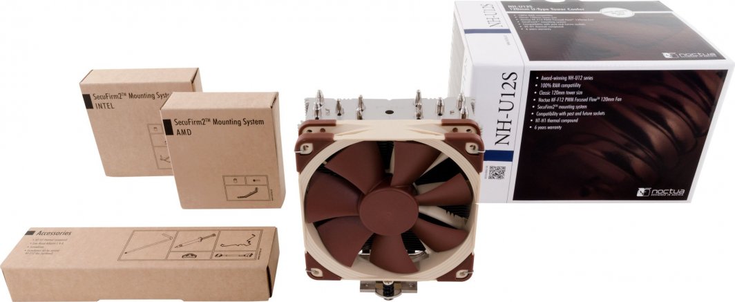 Ftohës i procesorit Noctua NH-U12S, 140 W, i kaftë