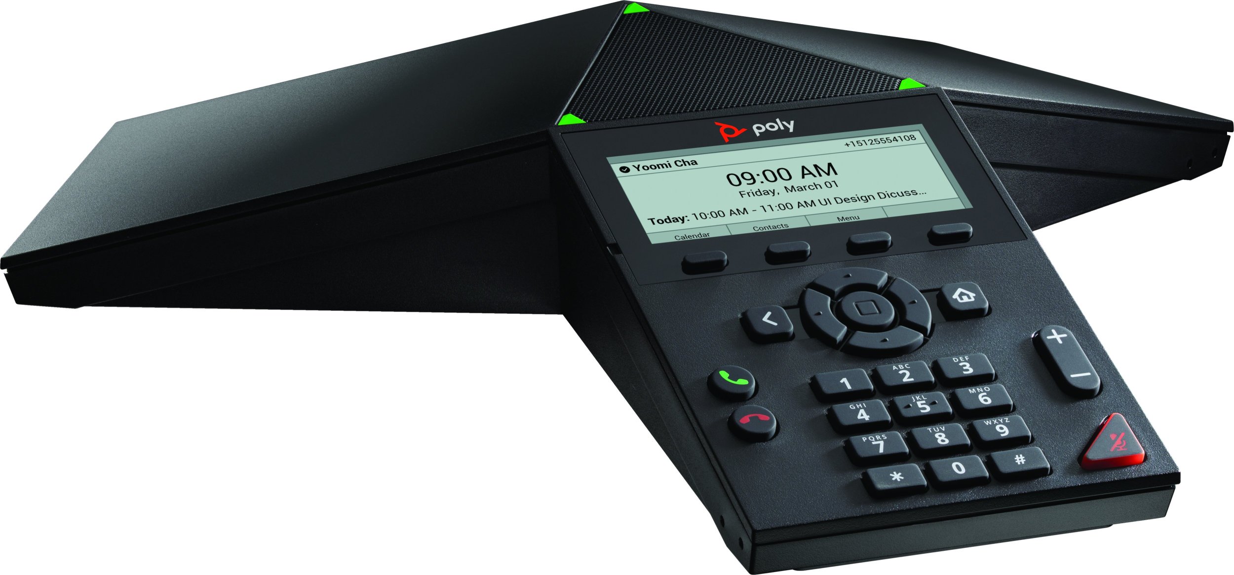 Telefon konferencash IP HP Poly Trio 8300, Wi-Fi, Bluetooth, i zi