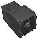 Modul keystone Solarix CAT6 UTP SXKJ 6 UTP RAL SA, self cutting, SECURE CAP, i bardhë