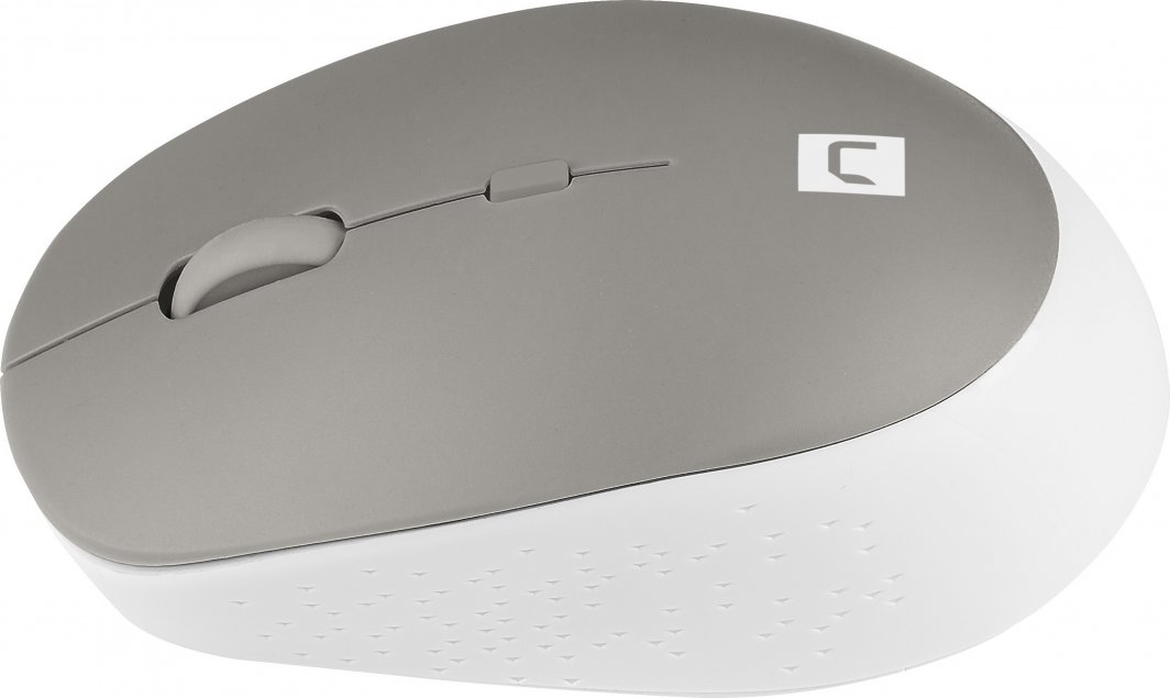 Maus Natec Harrier, wireless, Bluetooth, i bardhë dhe i hirt