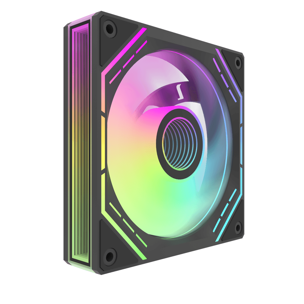 Ftohës Darkflash Fans Infinity 32, 120mm, ARGB, i zi