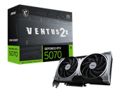 Kartelë grafike MSI GeForce RTX 5070 12G VENTUS 2X OC NVIDIA 12 GB GDDR7