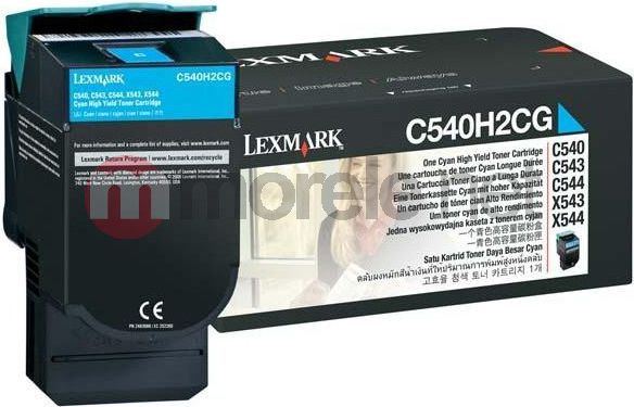 Toner Lexmark C540H2CG, cyan, deri 2000 faqe