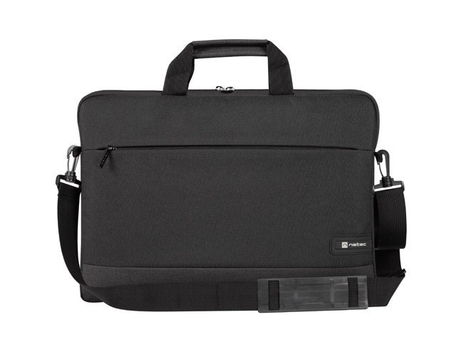 Çantë dore për laptop Natec GOA, 15.6", e hirtë / e zezë