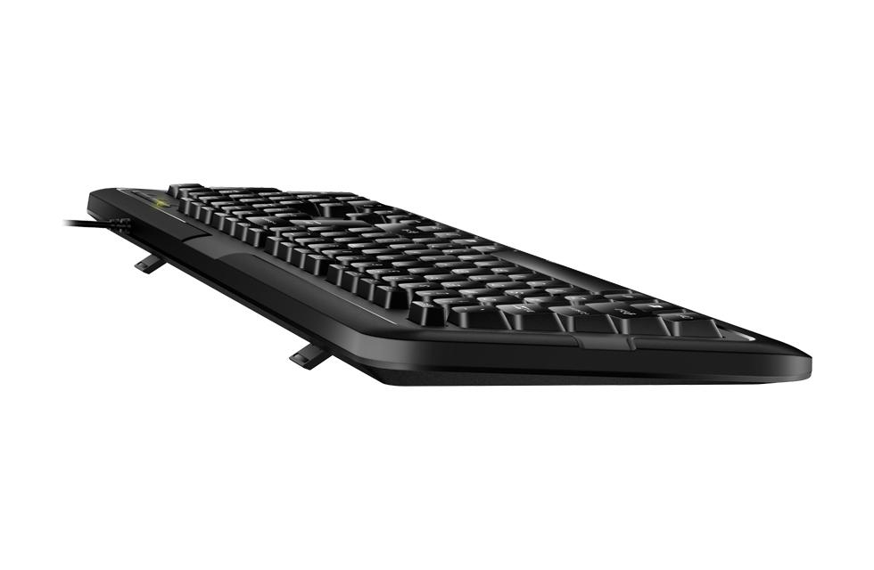 Tastierë Genius KB-118, me kabllo, USB, 104 taste, e zezë