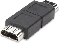 Përshtatës Techly HDMI - HDMI, i zi