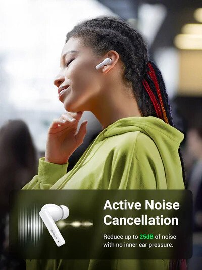 Dëgjuese UGREEN HiTune T3, të bardha