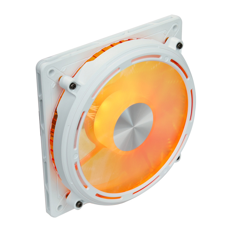 Ventilator kase PC Darkflash DE8, 120mm, ARGB, i bardhë