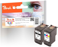 Fishekë boje Peach C575XLBK XL, set 2 koka printimi, zë i zi dhe me ngjyra