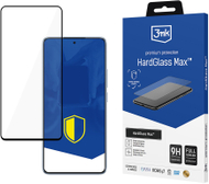 Mbrojtës ekrani 3mk HardGlass Max, për Xiaomi 14T 14T Pro, xham i fortë, i zi