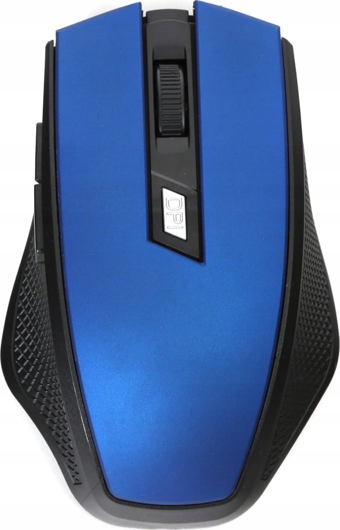 Mouse Omega 1200DPI, me kabllo USB, blu