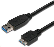 Kabllo PremiumCord USB A në Micro USB B 3.0, 5Gbps, 3m, e zezë