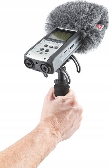 Kit regjistruesi portativ Rycote për Zoom H4n, sistem pezullimi, mbrojtës ere, i zi