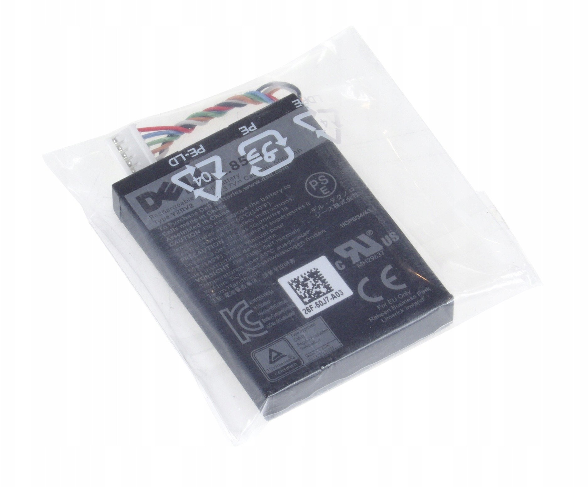 Bateri kontrolluesi RAID Dell PERC10, 1.85Wh, 1 qelizë, lithium ion